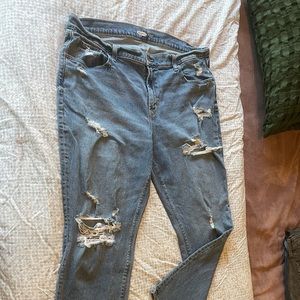 Old Navy Boyfriend Mid-Rise Jeans Size 16